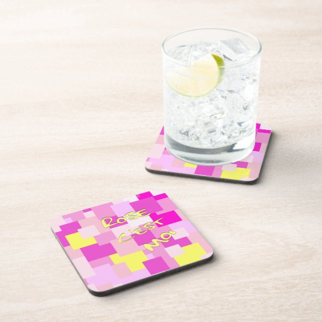 Porta-copo Rosa sou eu (Lado Direito)