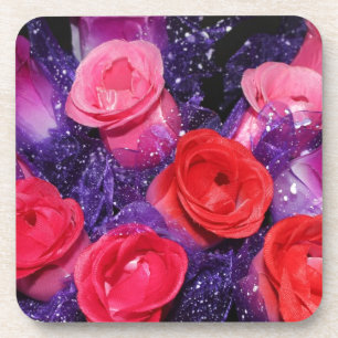 Porta-copo Rosas