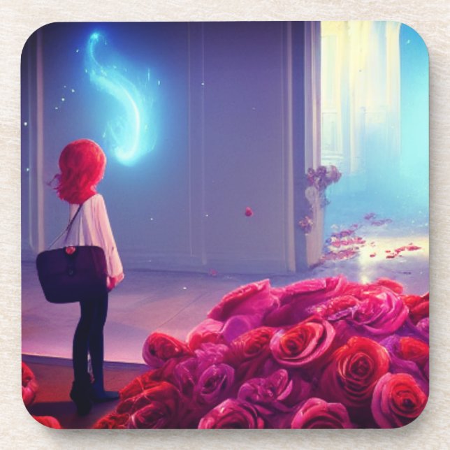 Porta-copo Rosas (Frente)