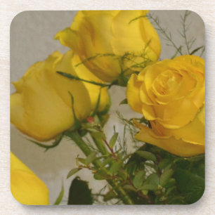 Porta-copo Rosas Amarelas
