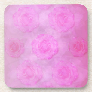 Porta-copo Rosas de Aquarela de PINK