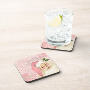 Porta-copo Rosas gastos de Papai Noel do Victorian