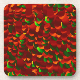 Porta-copo Rosenblätter abstrakt