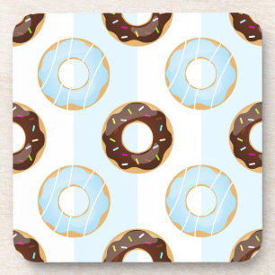 Porta-copo Rosquinhas Azuis Deliciosas Portas copos Plástica