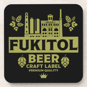 Porta-copo Rótulo Novelty Funny Beer