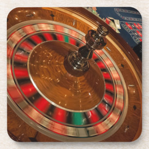 Porta-copo Roulette Game Money Casino Las Vegas