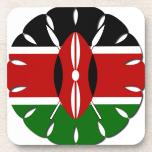 Porta-copo Round Kenyan Motif: Um Símbolo Nacional