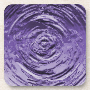 Porta-copo Roxo da ondinha da água