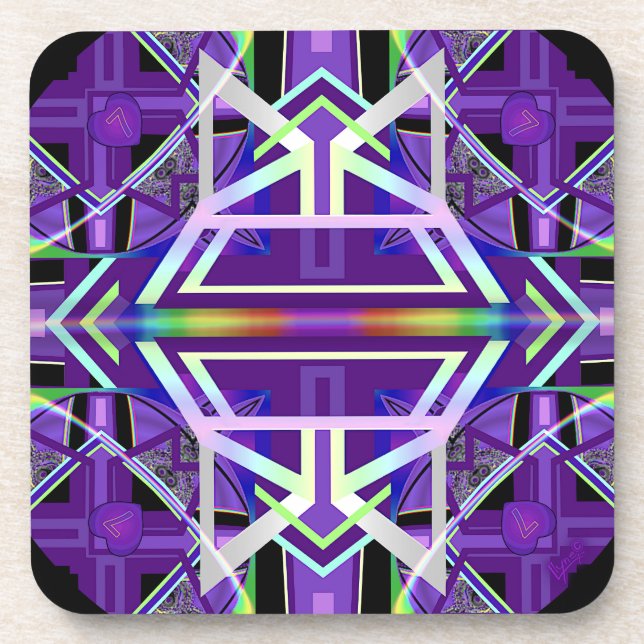 Porta-copo Roxo W3 (Frente)