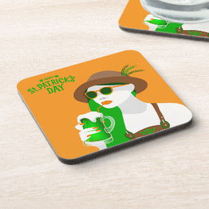 Porta-copo Rua, Duro do dia de Patrick, Coaster Beefetivação