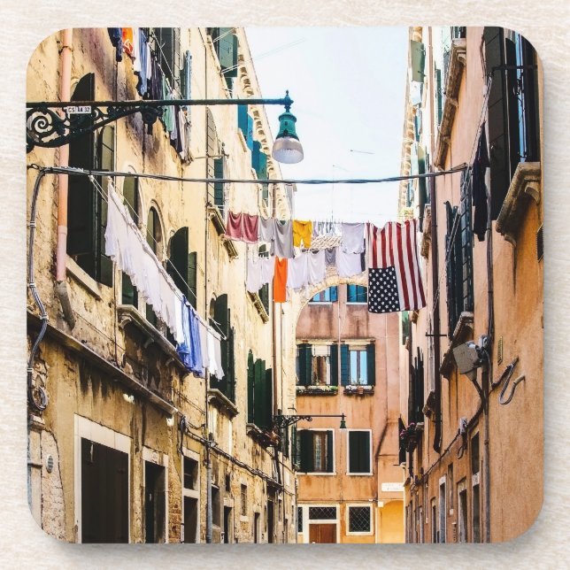 Porta-copo Rua estreita de Veneza (Frente)