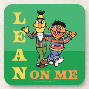 Porta-copo Rua Sésamo Bert & Ernie Lean on Me