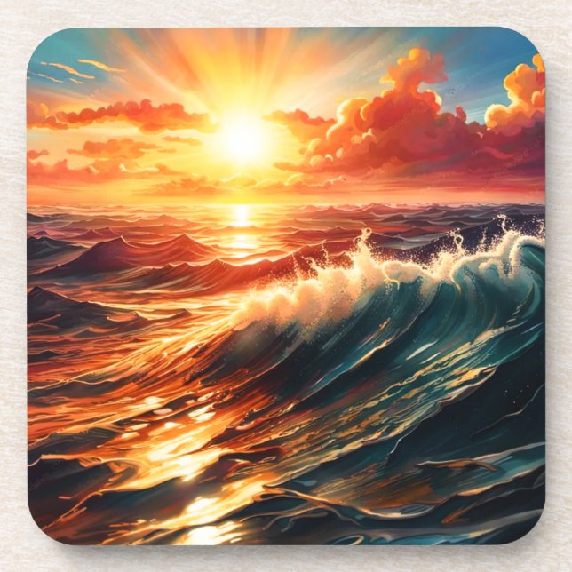 Porta-copo Rumor tropical (Frente)