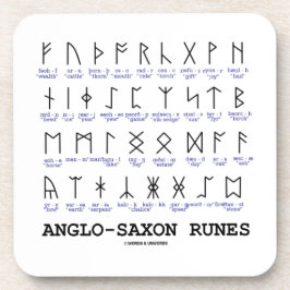 Porta-copo Runes anglo-saxões (criptografia da linguística)