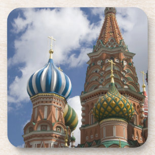 Porta-copo Rússia, Moscou, Praça Vermelha. Basílica de São Ba
