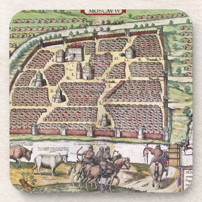 PORTA-COPO RÚSSIA: MOSCOVO, 1591 (Frente)