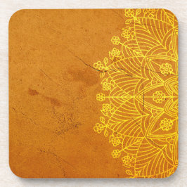 Porta-copo Rust Mandala Zen Espírito De Mente Russo