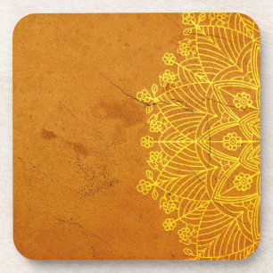 Porta-copo Rust Mandala Zen Espírito De Mente Russo