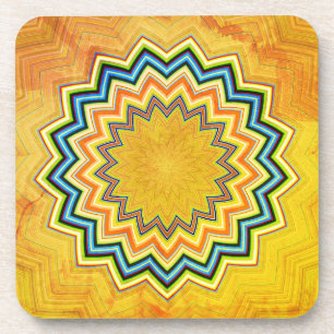 Porta-copo Rustic Mandala