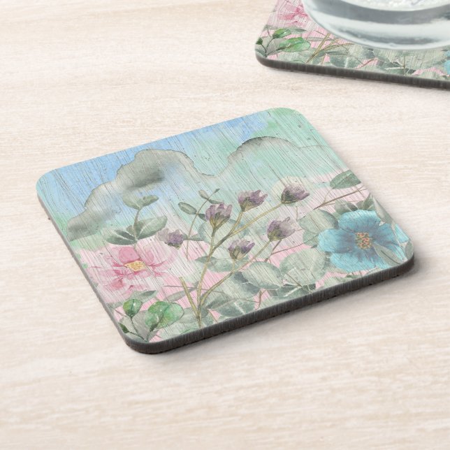 Porta-copo Rustic Watercolor (Left Side)