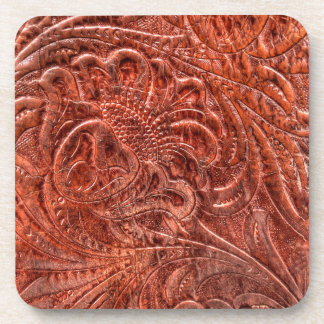 Porta-copo Rustic Western Ranch Tool Leather-look IV