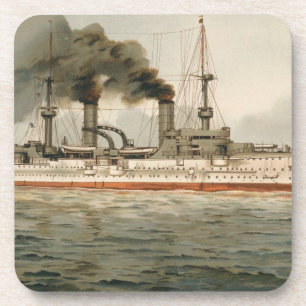Porta-copo S.M. Kreuzer "Furst Bismarck" de Grosse (H.M.