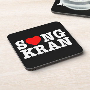 Porta-copo S ❤ NGKRAN ~ Heart Songkran