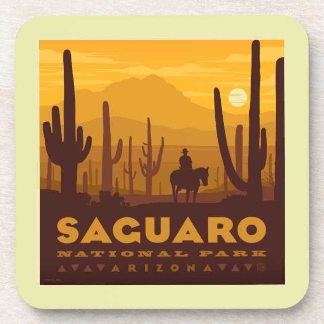 Porta-copo Saguaro Square National Park | Arizona (Frente)