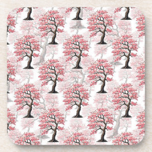 Porta-copo Sakura Pink Chersom Tree Design