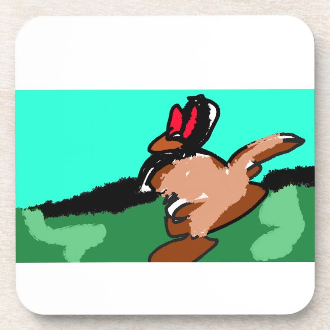 Porta-copo Salto de canguru (Frente)