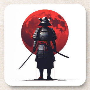 Porta-copo Samurai Japonês