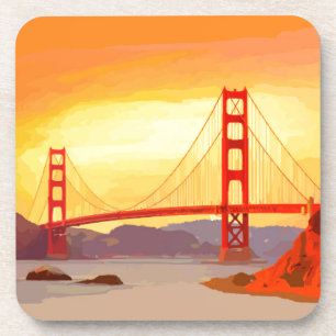 Porta-copo San Francisco golden gate bridge