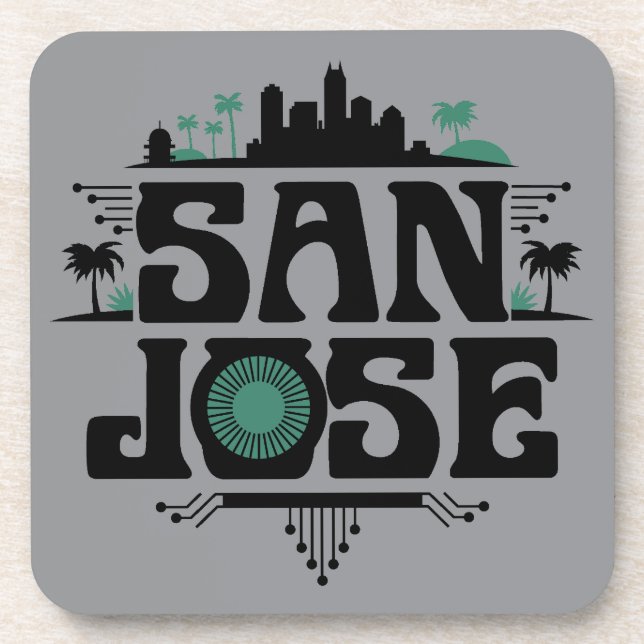 Porta-copo San Jose California United States (Frente)