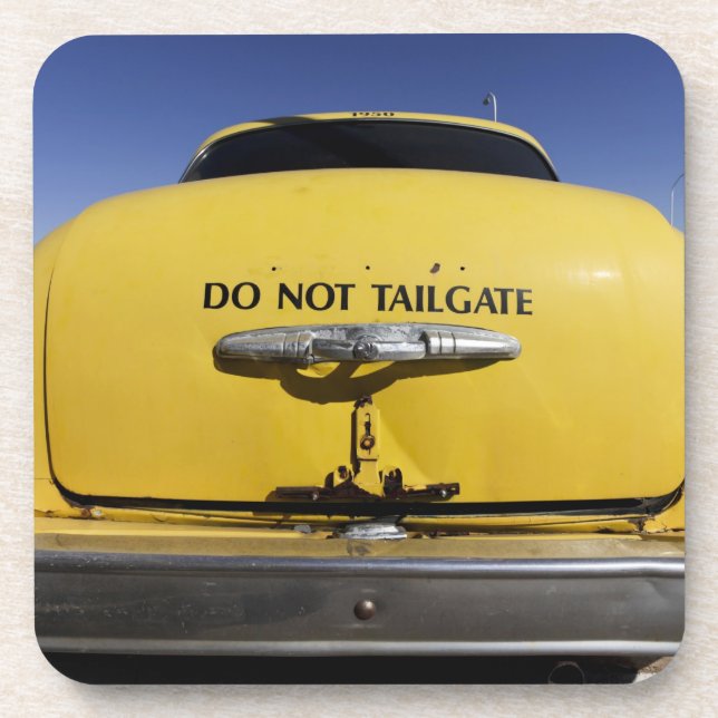 Porta-copo Santa Rosa, New mexico, os Estados Unidos. Yello (Frente)