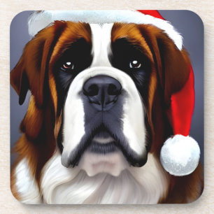 Porta-copo Santo Bernard Christmas