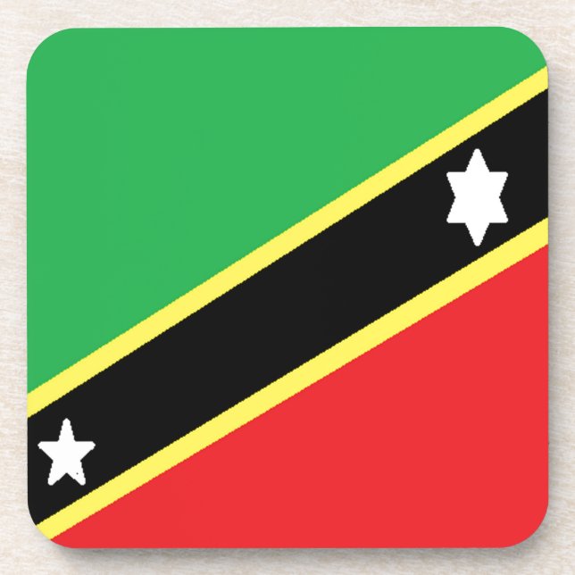 Porta-copo Santo Kitts e Nevis (Frente)