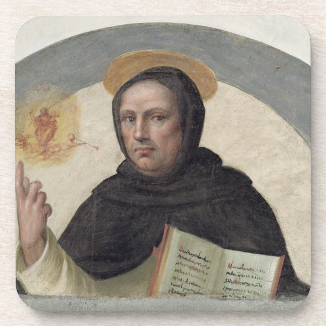 Porta-copo Santo Vincent Ferrer (fresco) (Frente)