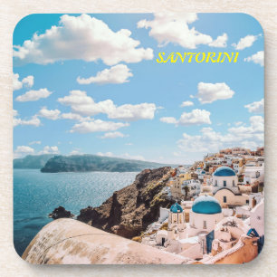 Porta-copo Santorini, Grécia Beach House