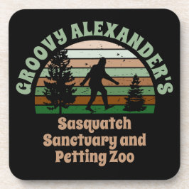 Porta-copo Santuário Sasquatch Engraçado Personalizado