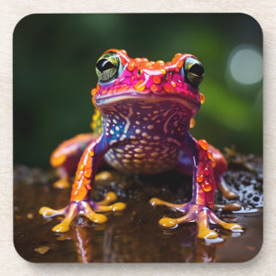 Porta-copo sapo arco-íris 🐸 Oriental
