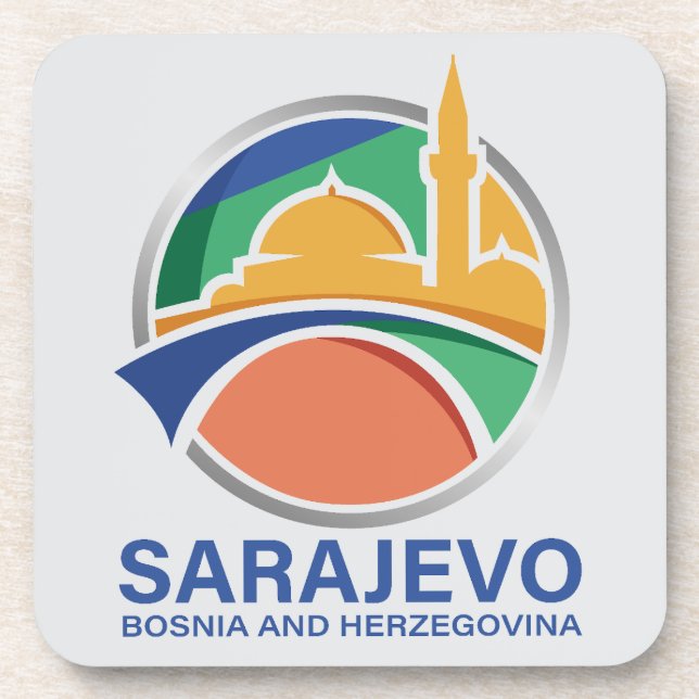Porta-copo Sarajevo Bosnia and Herzegovina (Frente)