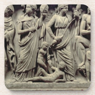 Porta-copo Sarcófago com o alivio que descreve o PROMETHEUS 