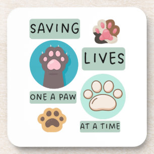 Porta-copo Saving Lives One Paw At A Time – Vet Animal Design