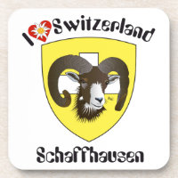 Schaffhausen Schweiz Kork-Untersetzer