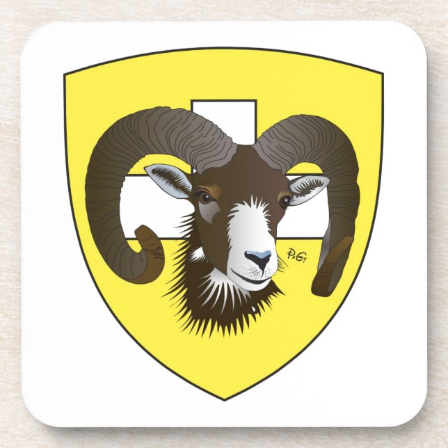 Porta-copo Schaffhausen Schweiz Kork-Untersetzer (Frente)