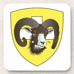 Porta-copo Schaffhausen Suíça base para copos de cortiça