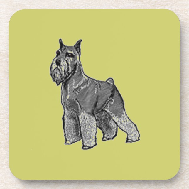 Porta-copo Schnauzer (Frente)