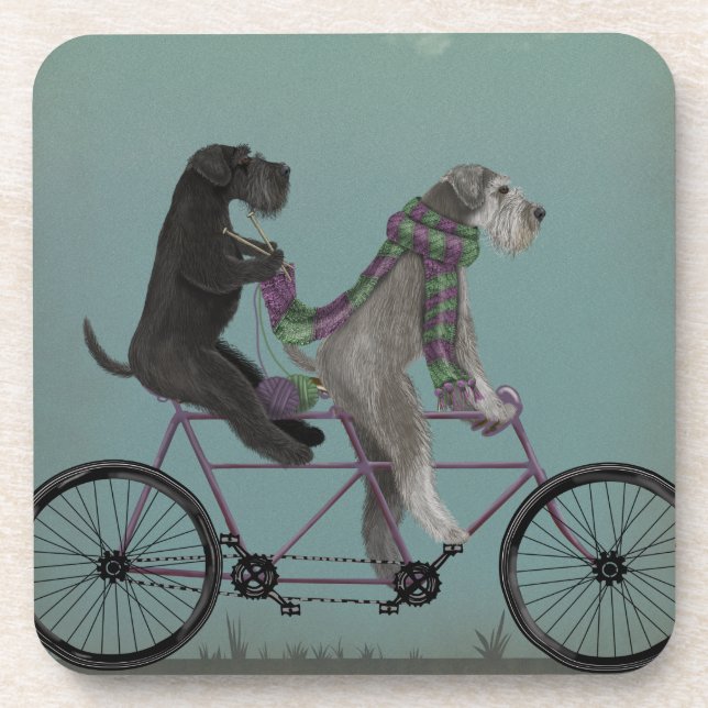 Porta-copo Schnauzer Tandem (Frente)