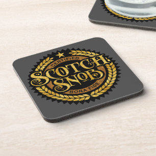 Porta-copo Scotch Snob - bebedor de uísque engraçado