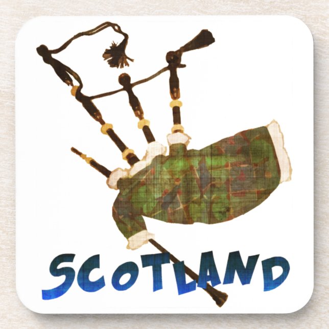 Porta-copo Scotland Bagpipe (Frente)